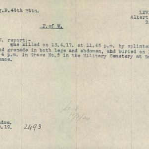 Soldier packet page