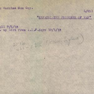 Soldier packet page
