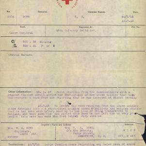 Soldier packet page