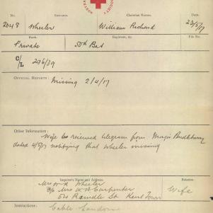 Soldier packet page