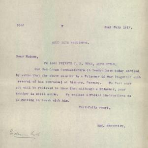 Soldier packet page