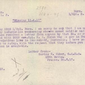 Soldier packet page