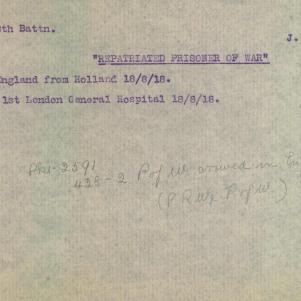 Soldier packet page