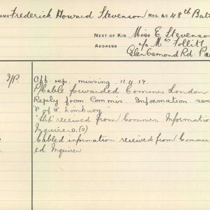 Soldier packet page