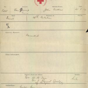 Soldier packet page
