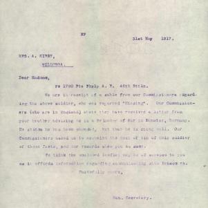 Soldier packet page
