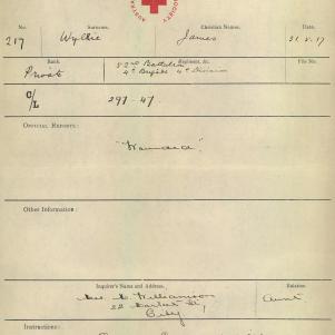 Soldier packet page