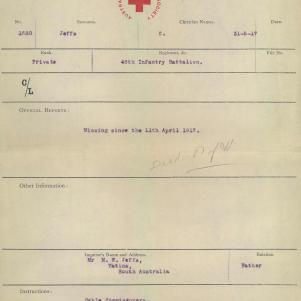Soldier packet page