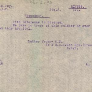Soldier packet page