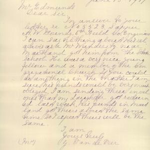 Soldier packet page