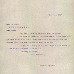 Soldier packet page