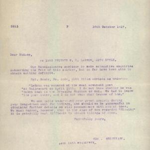 Soldier packet page