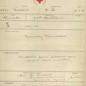 Soldier packet page