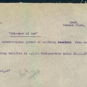Soldier packet page