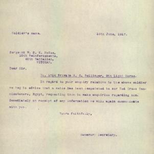 Soldier packet page