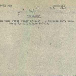 Soldier packet page