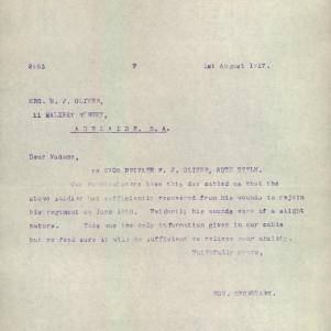 Soldier packet page