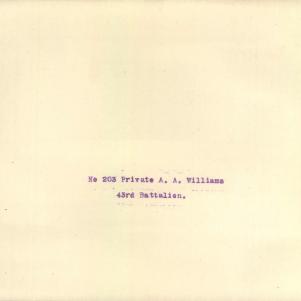 Soldier packet page