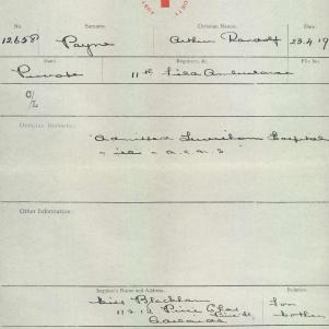 Soldier packet page