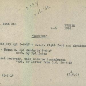 Soldier packet page