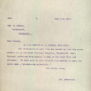 Soldier packet page