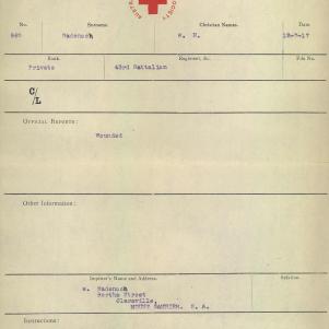 Soldier packet page