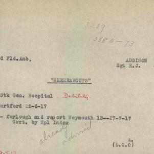 Soldier packet page