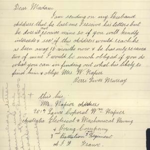 Soldier packet page