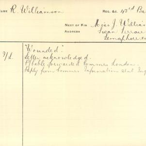 Soldier packet page