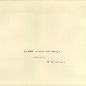 Soldier packet page