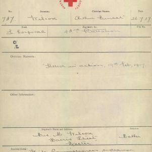 Soldier packet page