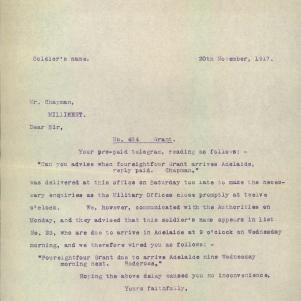 Soldier packet page