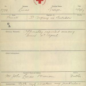 Soldier packet page