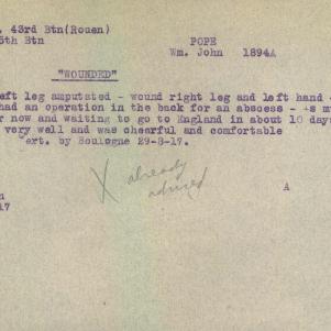 Soldier packet page