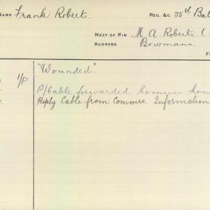 Soldier packet page