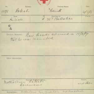 Soldier packet page