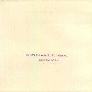 Soldier packet page