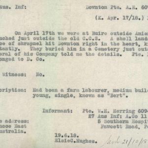 Soldier packet page