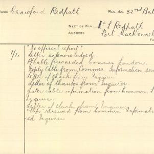 Soldier packet page