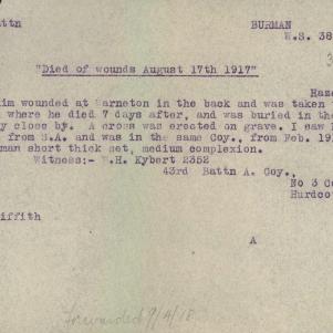 Soldier packet page
