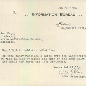 Soldier packet page