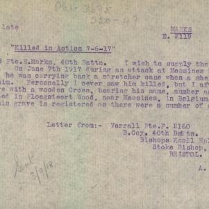 Soldier packet page