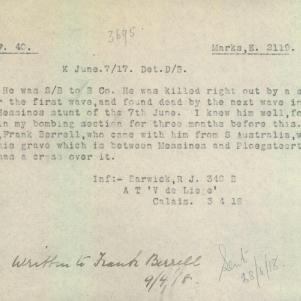 Soldier packet page