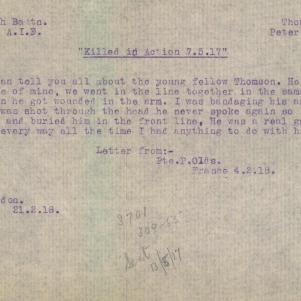 Soldier packet page