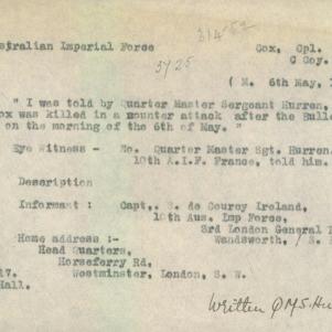 Soldier packet page