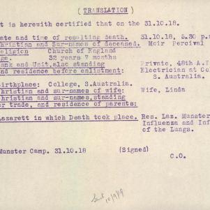 Soldier packet page