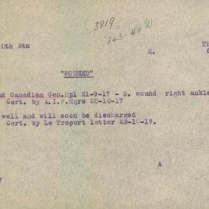 Soldier packet page