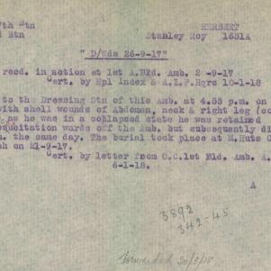 Soldier packet page
