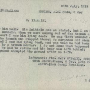 Soldier packet page