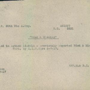 Soldier packet page